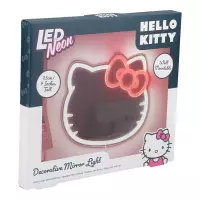 1. Lampka Neonowa Ścienna Lusterko LED - Hello Kitty