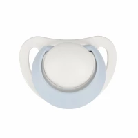 3. Nuk Smoczek Uspokajający Silikonowy 0-6m Star Niebieski 2szt 549043