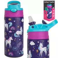 4. CoolPack Bono Bidon Metalowy 350ml Mrs Unicorn Z10935
