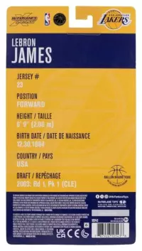 8. Figurka Akcji NBA SportsPicks Lebron James (Los Angeles Lakers)
