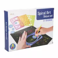 1. Mega Creative Szablon Kreślarski Spirograf 569773