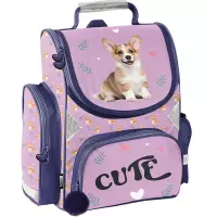 5. Paso Tornister Szkolny Corgi Lila PP26CG-525