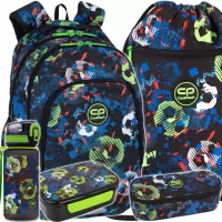 1. CoolPack Zestaw Szkolny Football 5el. Plecak Prime Pro F162336 + Worek D070336 + Piórnik D062336 + Z17336 + Z18336