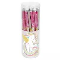 2. Starpak Ołówek z Gumką 1szt Unicorn 490972