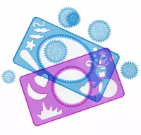 5. Mega Creative Szablon Kreślarski Spirograf 569773