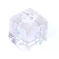 4. Komplet kości REBEL RPG - Kryształowe - Przezroczyste