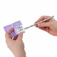 6. Kidea Temperówka Podwójna + Gumka Cute 1szt 590353