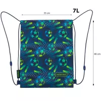 5. AstraBag Worek Szkolny Na Sznurkach AD1 Football 507026011
