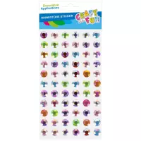 1. Craft With Fun Ozdoba Dekoracyjna Kryształki Kolorowe 545872