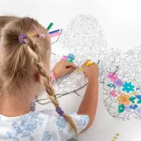 6. Kidea Zestaw Kreatywny Fantazyjny Motyl 581075