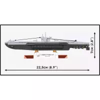 2. Cobi Okręt Podwodny U-Boot VIIB U-47 ET4858