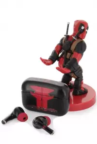 2. Stojak na Słuchawki + Słuchawki Bezprzewodowe - Marvel Deadpool