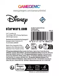12. Gamegenic: Star Wars Unlimited Card Game - Soft Crate - Unlimited Pattern