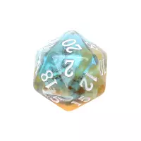 3. Komplet kości REBEL RPG - Nadziewane - Tropikalna plaża