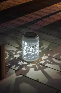 5. Solarny Lampion Projekcyjny - Hogwarts