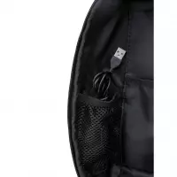 7. R-Bag Plecak Męski na Ramię z USB Magnet Black Z041