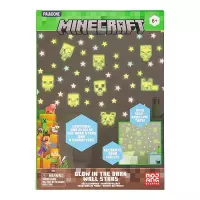 1. Zestaw Świecących w Nocy Naklejek Dekoracyjnych - Minecraft  208 szt.