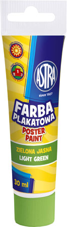 1. Astra Farba Plakatowa Tuba 30 ml - Jasna Zieleń 83110910