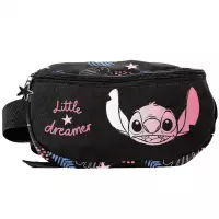 3. Paso Saszetka na Pasek Nerka Stitch Black DS26YY-510