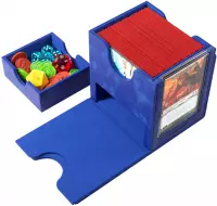 10. Gamegenic: Sidekick PRO 100+ XL - Pudełko na Karty - Blue