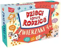 1. Dzieci kontra Rodzice. Zwierzaki 4+