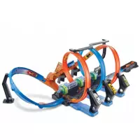 4. Mattel Hot Wheels Tor Samochodowy Pętle Grozy FTB65