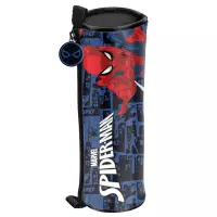 1. Paso Piórnik Tuba Spider Man Niebieski SP25TT-003