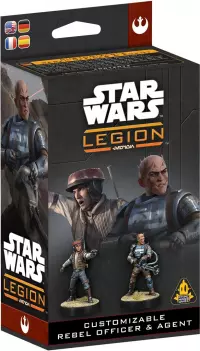 1. Star Wars Legion 2.0: Customizable Rebel Officer & Agent