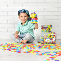 1. Meli Klocki Konstrukcyjne Basic Travel Box 500el. 50003