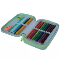 3. CoolPack Jumper 2 Piórnik Dwukomorowy Z Wyposażeniem Gradient Mojito F066755