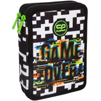 1. CoolPack Jumper XL Piórnik Dwukomorowy Z Wyposażeniem Game Over F077679