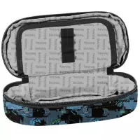 4. BeUniq Piórnik Tuba Usztywniona Blue Game BU25GR-013