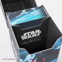 7. Gamegenic: Star Wars Unlimited - Soft Crate - Pudełko na Karty - Darth Vader