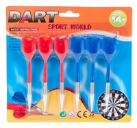 2. Mega Creative Metalowe Rzutki Do Gry Dart 6szt 463217