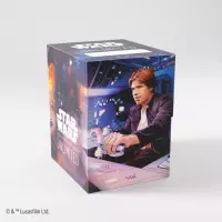 3. Gamegenic: Star Wars Unlimited Card Game - Soft Crate - Pudełko na Karty - Han Solo / Millenium Falcon