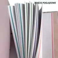 4. CoolPack Segregator Silence A4 100 Kolorowych Kartek Kratka 04675CP