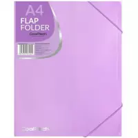 1. CoolPack Teczka z Gumką A4 Pastel Powder Purple 81445CP