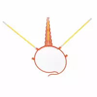 2. Mega Creative Opaska Fluorescencyjna Jednorożec 571685