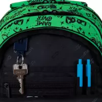 4. CoolPack Jerry Plecak Szkolny Game Over Gradient Green F029969