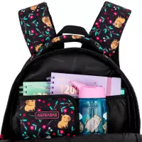 2. AstraBag Plecak Szkolny AB300 Flower Capy 502026013