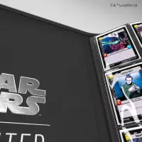 4. Gamegenic: Star Wars Unlimited Card Game - Zip-Up Album 18-Pocket - Black