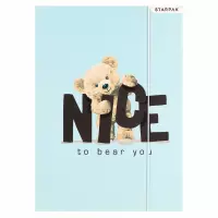 2. Starpak Teczka z Gumką Miś 583298