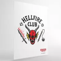 3. Gamegenic: Stranger Things - Premium Art Sleeves - Koszulki na Karty - Hellfire Club