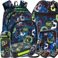 1. CoolPack Zestaw Szkolny Football 5el. Plecak Prime Pro F162336 + Worek D070336 + Piórnik D066336 + Z17336 + Z18336