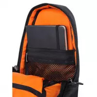 10. R-Bag Plecak Męski na Ramię z USB Photon Black Z101