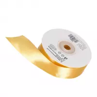 2. Craft With Fun Wstążka Dekoracyjna 25mm/25m Złota 599309