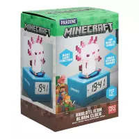 1. Lampka 3D z Budzikiem Minecraft Axolotl