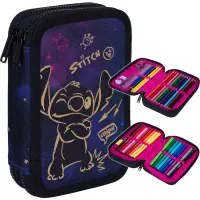 4. CoolPack Jumper 2 Piórnik Dwukomorowy Z Wyposażeniem Stitch Gold F066948