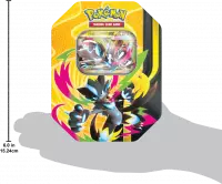 3. Pokemon TCG: Mega Forces Tin - Mega Zeraora ex