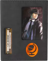16. Gamegenic: Arkham Horror - Investigator Deck Tome - Pudełko na Karty - Seeker (Black-Orange)